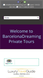 Mobile Screenshot of barcelonadreaming.com